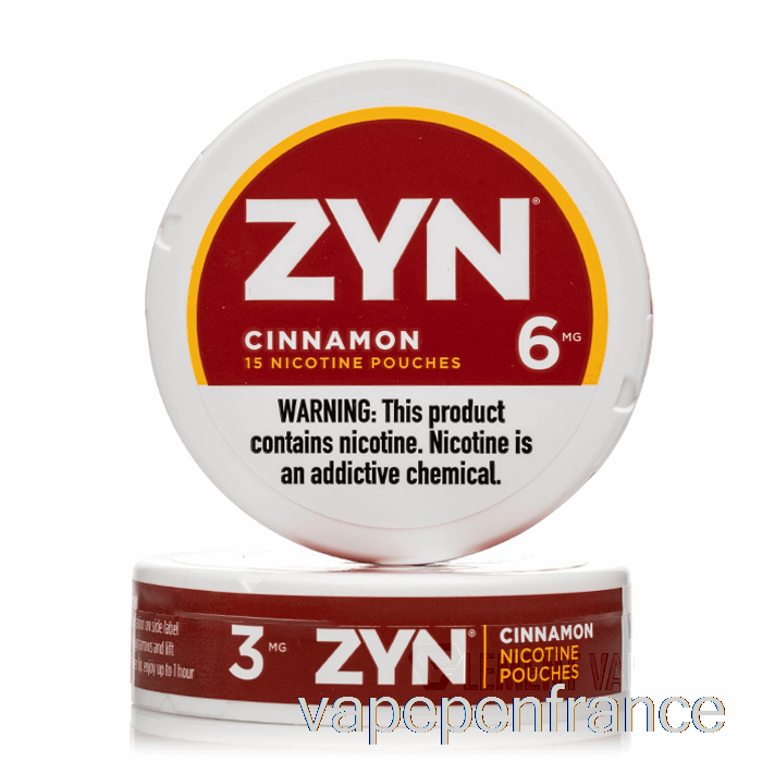 Sachets De Nicotine Zyn - Stylo Vape Cannelle 3 Mg (paquet De 5)